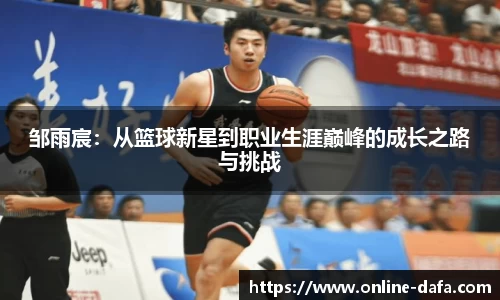 邹雨宸：从篮球新星到职业生涯巅峰的成长之路与挑战