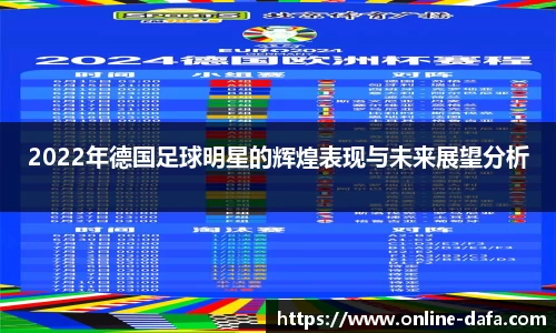 2022年德国足球明星的辉煌表现与未来展望分析